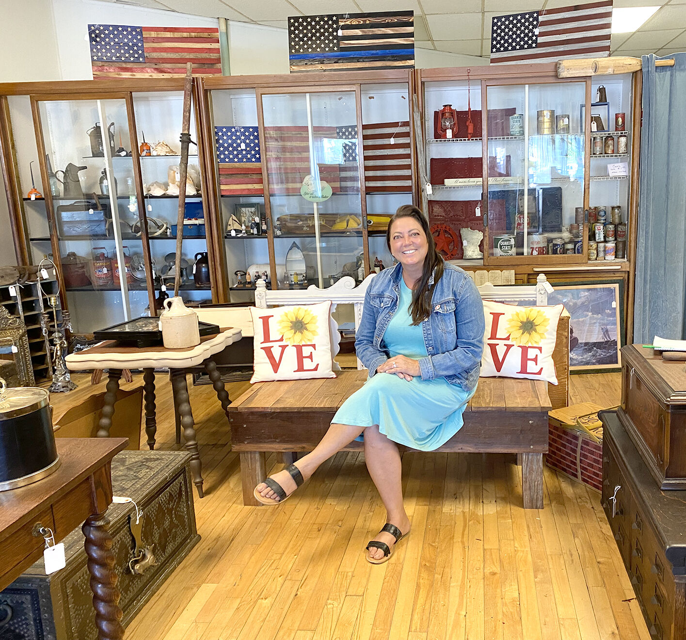 Connie Sylvester-Beier at CC's Boutique